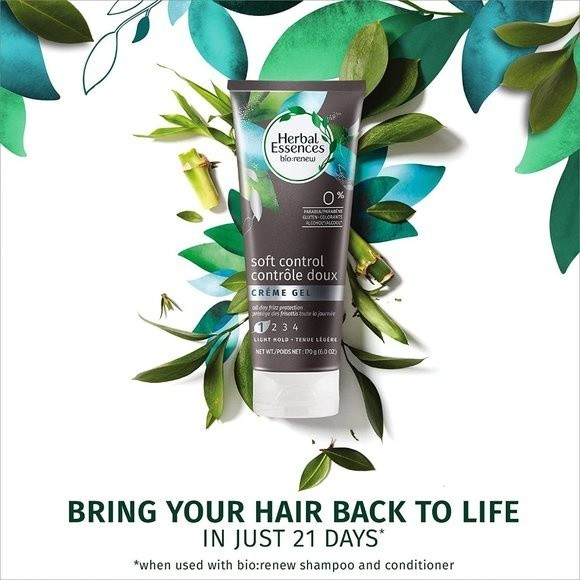 5 Herbal Essences Bio-Renew Soft Control Hair Gel - Picture 3 of 7